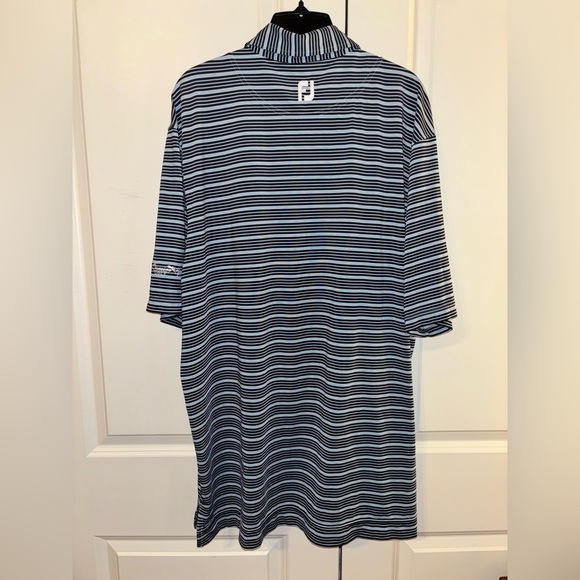 Men's Footjoy Dancing rabbit golf club polo - Picture 3 of 4